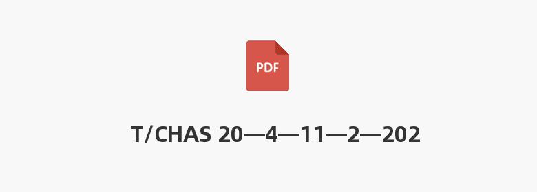 T/CHAS 20—4—11—2—2023